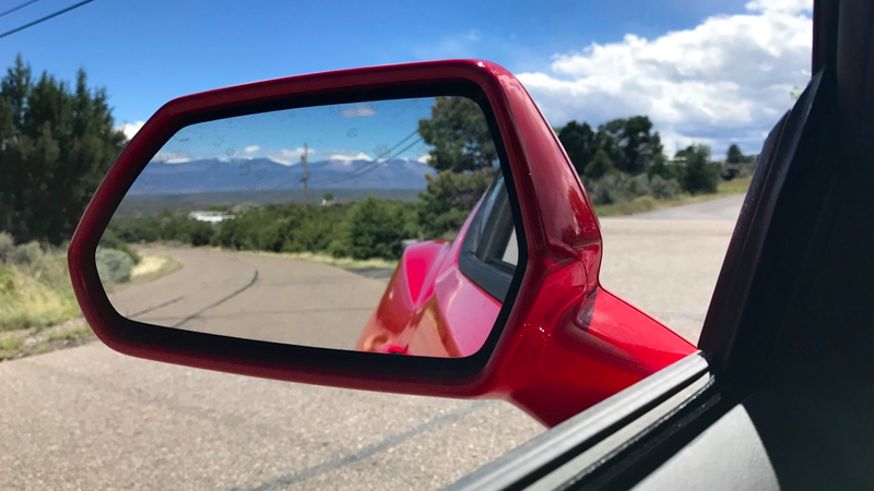 Seeing those hips in the wing mirrors never got old.
